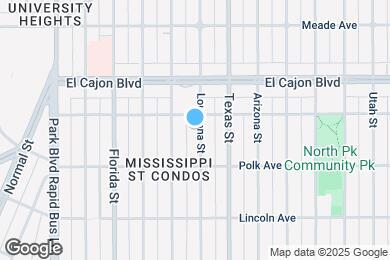 Map image of the property - 4180 Louisiana St