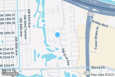 Map image of the property - 8115 SW 21st Ct