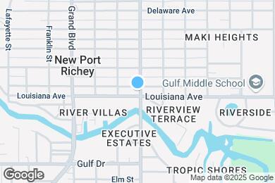 Map image of the property - 5949 Louisiana Ave