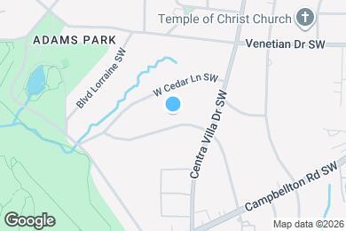 Map image of the property - 2079 Honeysuckle Ln SW