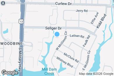 Map image of the property - 5801 Lathan Rd