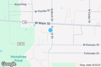 Map image of the property - 200 S Birch St