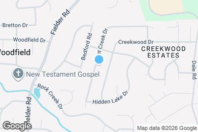 Map image of the property - 6722 Bent Creek Dr