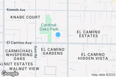 Map image of the property - 5421 El Camino Ave