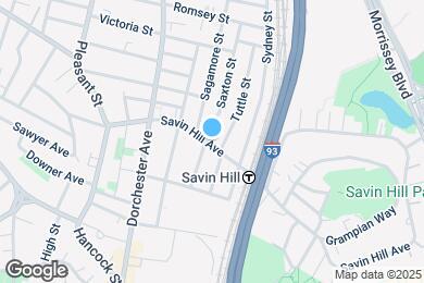 Map image of the property - 84 Savin Hill Ave