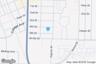 Map image of the property - 518 5th St