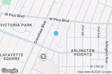Map image of the property - 1428 12th Ave