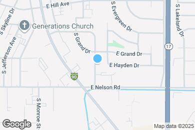 Map image of the property - 1119 S Alderwood Dr