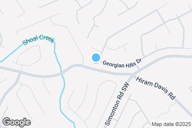 Map image of the property - 670 Georgian Hills Dr