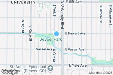 Map image of the property - 2500 S York St