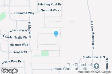 Map image of the property - 2415 E Surry Way