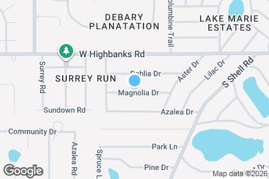 Map image of the property - 58 Magnolia Dr
