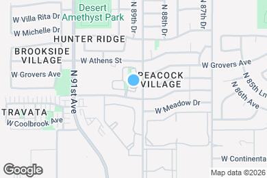 Map image of the property - 17706 N 89th Dr