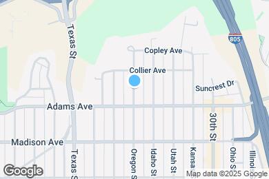 Map image of the property - 4747 Oregon St