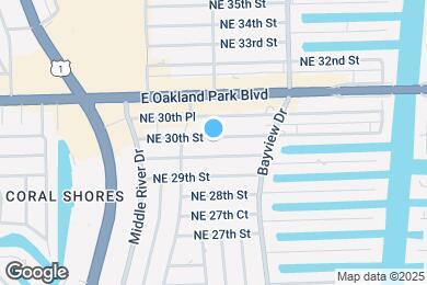 Map image of the property - 2708 NE 30th St