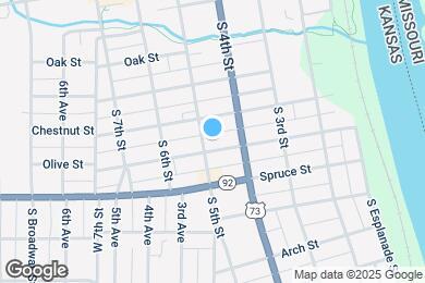 Map image of the property - 426 Olive St