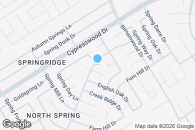 Map image of the property - 2606 N Spring Dr