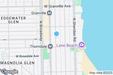 Map image of the property - 6011 N Winthrop Ave