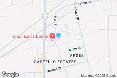 Map image of the property - 7187 Hart St