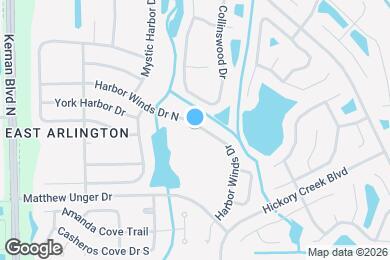 Map image of the property - 12450 Harbor Winds Dr N