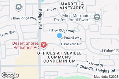 Map image of the property - 3329 E Powell Ct