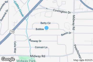 Map image of the property - 3257 Bobbie Ln