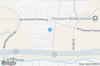 Map image of the property - 3615 W 750 N