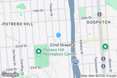 Map image of the property - 1300 22nd St