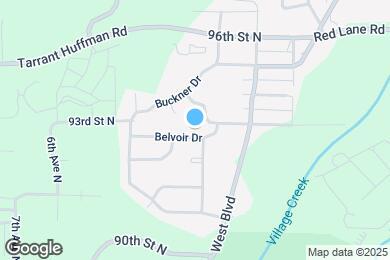 Map image of the property - 9040 Belvoir Dr