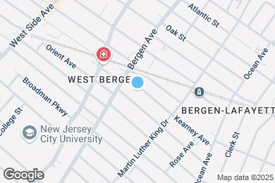 Map image of the property - 121 Kearney Ave