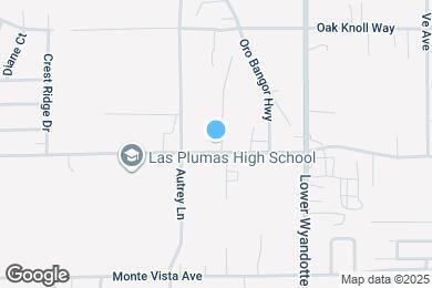 Map image of the property - 2431 Las Plumas Ave
