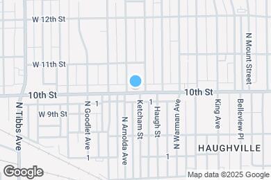 Map image of the property - 3014 W 10th St