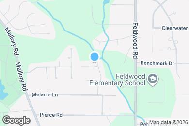 Map image of the property - 4360 Melanie Woods Dr