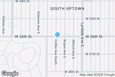 Map image of the property - 921 W 36th St