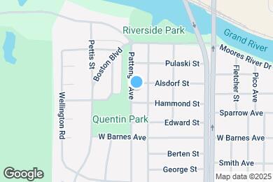 Map image of the property - 1511 Pattengill Ave