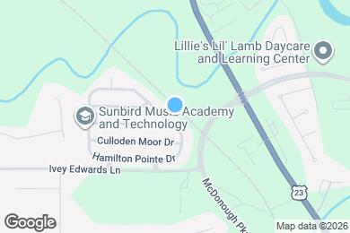 Map image of the property - 311 Hamilton Pointe Dr