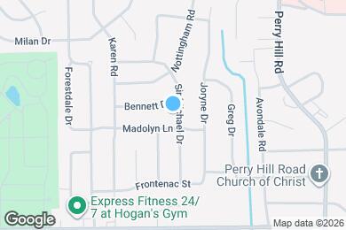 Map image of the property - 712 Sir Michael Dr