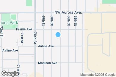 Map image of the property - 4008 67th St