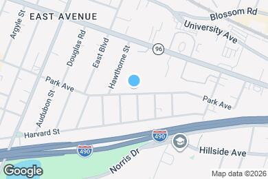 Map image of the property - 1060 Park Ave