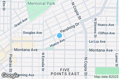 Map image of the property - 3311 Hueco Ave