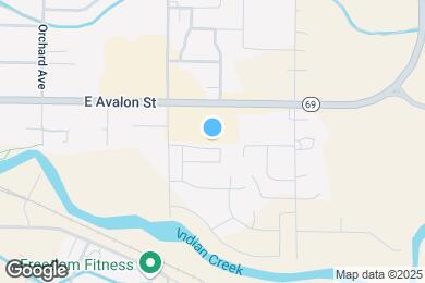 Map image of the property - 928 E Wandering Ln