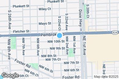 Map image of the property - 1017 NW 3rd Ave