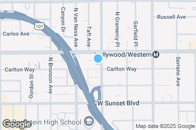 Map image of the property - 5705-5707 N Carlton Way