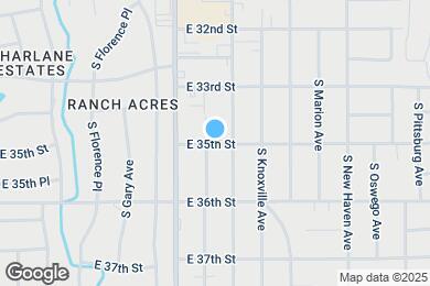 Map image of the property - 3421 E 35th St