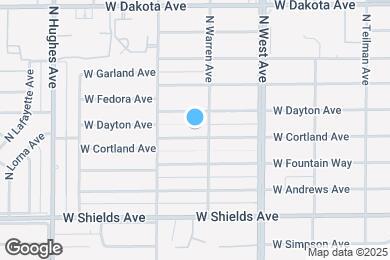 Map image of the property - 1528 W Cortland Ave