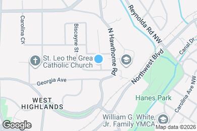 Map image of the property - 306 Horace Mann Ave