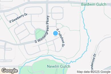 Map image of the property - 17703 E Cloudberry Dr
