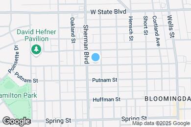 Map image of the property - 812 Archer Ave