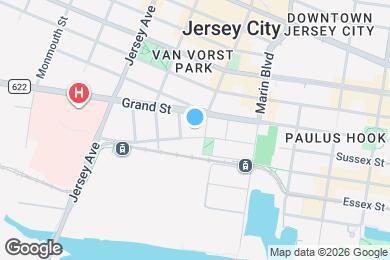 Map image of the property - 215 Grove St