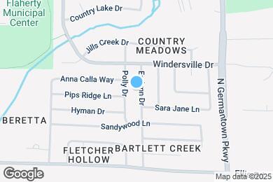 Map image of the property - 3549 Earlynn Dr